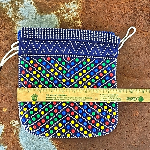 VINTAGE Emson Beaded REVERSIBLE purse - Picture 2 of 15